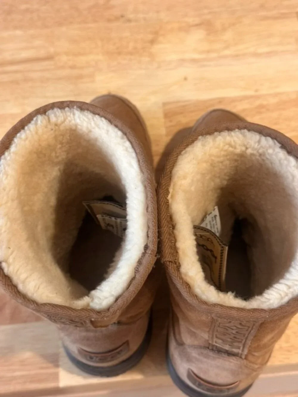 UGG 3Oth Anniversary Limited Edition Braided Boots Vintage Brown Very Rare Sz 8